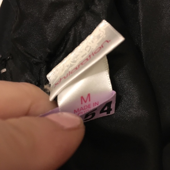 Boned Bodice Strapless Cocktail Dress - AMAZING DETAILS - Picture 5 of 5